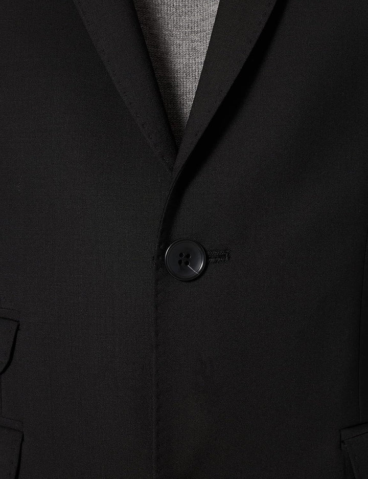 Club of Gents Herren AMF-Cliff Ss Anzugjacke 52 Schwarz (Schwarz 90), 52 Schwarz (Schwarz 90)