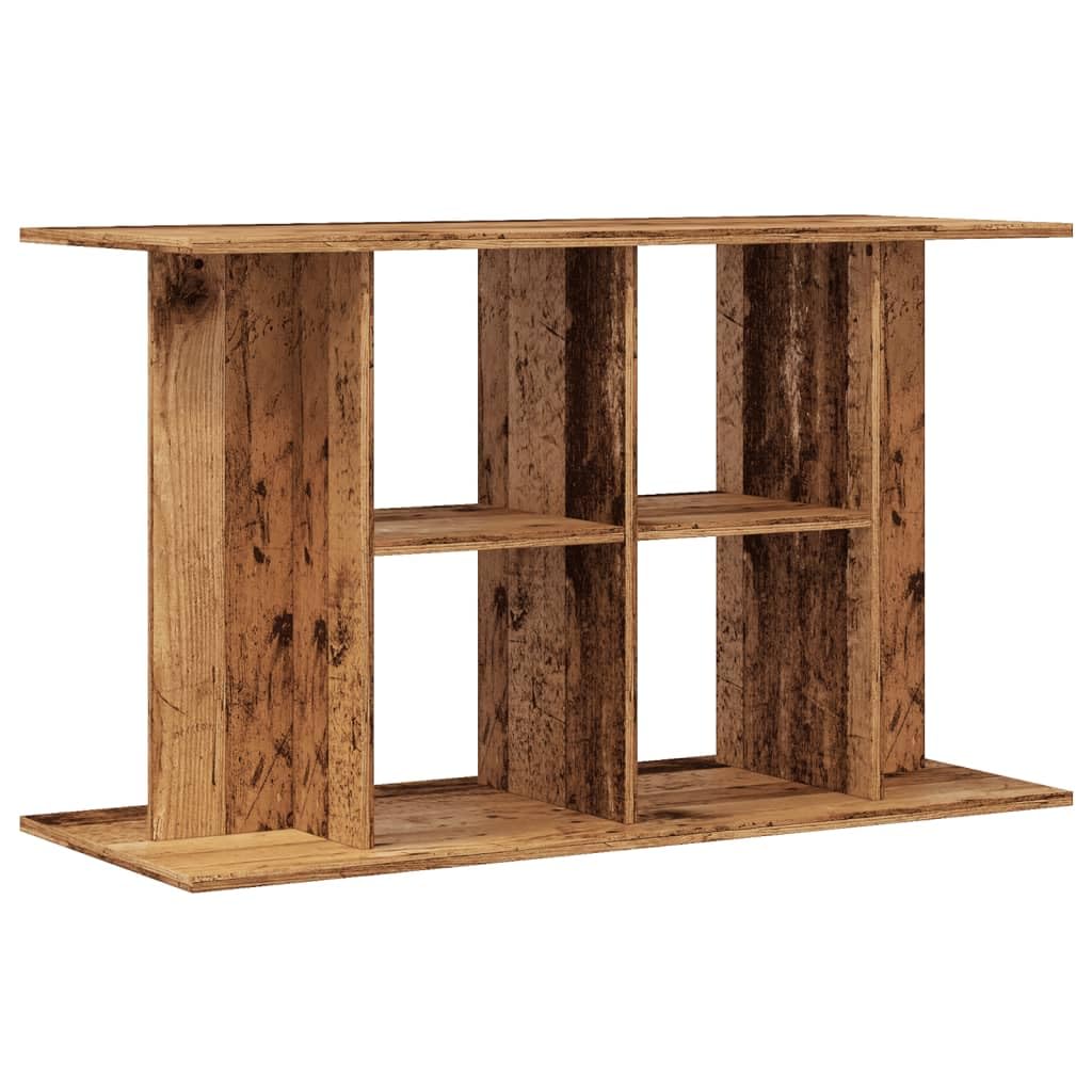 vidaXL Aquariumständer Altholz-Optik 100x40x60 cm Holzwerkstoff, Aquarienschrank, Aquarienunterschra