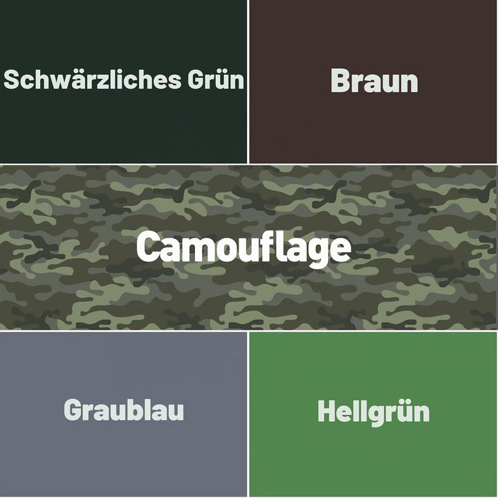 Tarp 3x4M Wasserdicht, Ultraleicht Camping Zeltplane, mit 15 Öse+6 Aluminiumstifte+8 Nylonseile, Ant