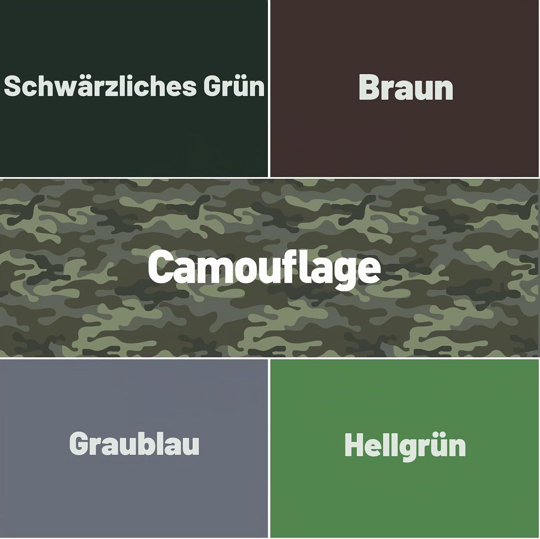 Tarp 3x4M Wasserdicht, Ultraleicht Camping Zeltplane, mit 15 Öse+6 Aluminiumstifte+8 Nylonseile, Ant