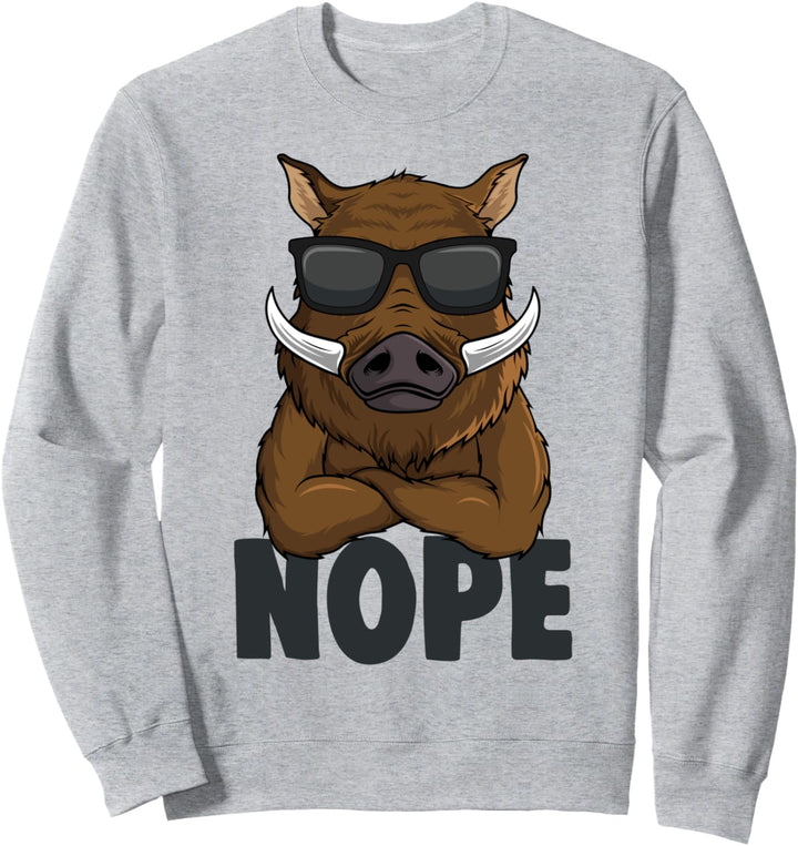 Wildschwein Keiler Jäger Kinder Sweatshirt