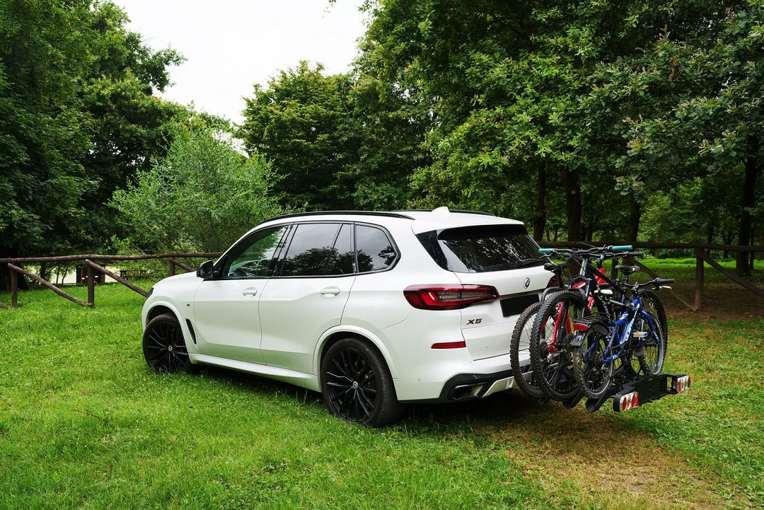 Farad Fahrradträger für Anhängerkupplung Susa für E-Bikes und Fat-Bikes (3 Fahrräder), Schwarz, 3 Fa
