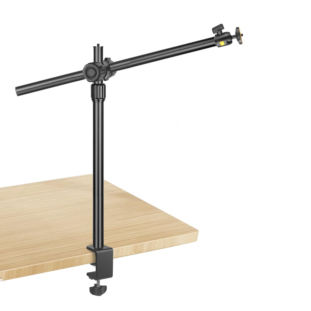 JEBUTU OS02 Kamera Tischstativ Overhead Stativ, 31-97cm verstellbar Kamera Tischhalterung für Kamera