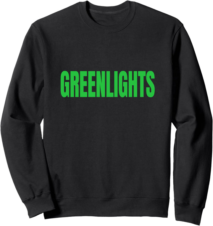 Grüne Lichter Sweatshirt