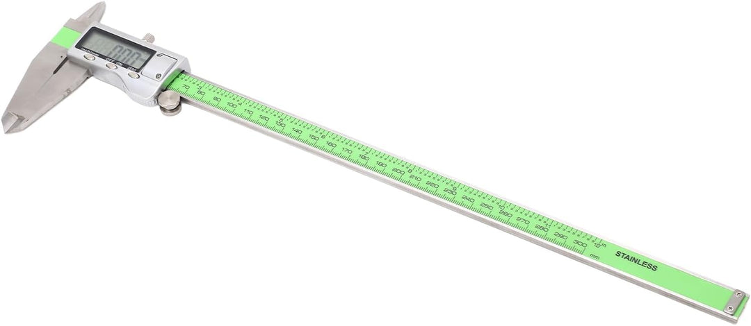 Fafeicy 300mm Digital Messschieber, hochfestes elektronisches Lineal aus Edelstahl, Genauigkeit 0,01