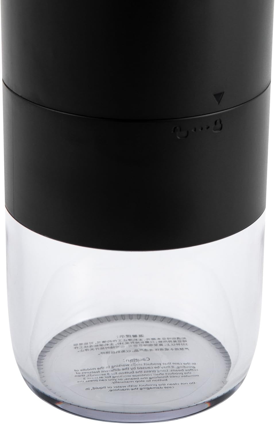 Kaffeemühle Elektrisch mit Keramik Kegelmahlwerk,Einstellbarer Grobheit Tragbare Wiederaufladbare El