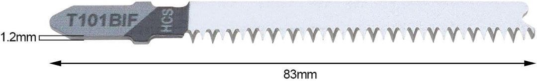 The Lord of the Tools 10 Stück T101BIF Laminat-Stichsägeblätter Laminatschnitt Stichsägeblätter für