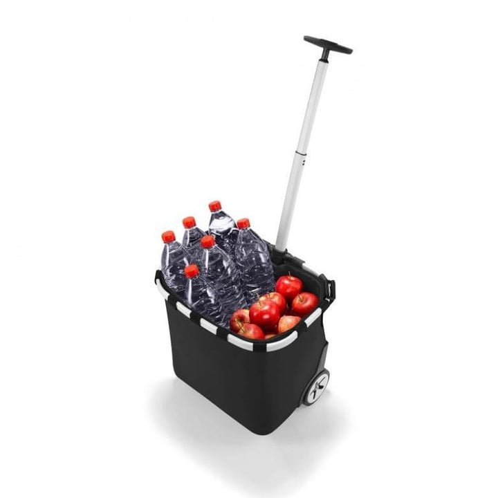 reisenthel carrycruiser OE7003 schwarz - Einkaufstrolley mit 40l Volumen - Mit Clip-Halterung zum Be