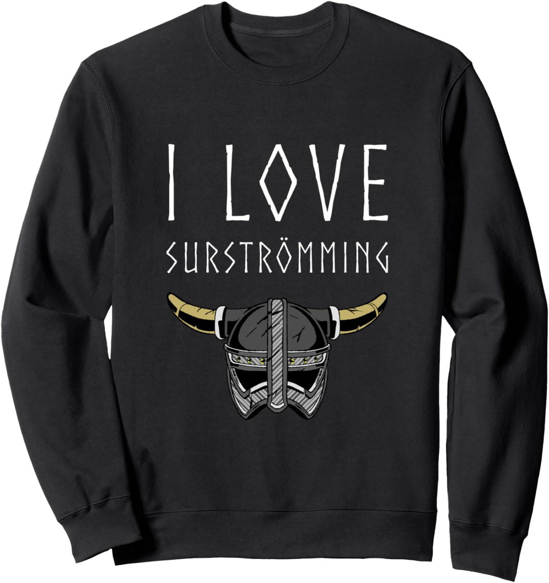 Surströmming Challenge Fisch Hering Schweden Norwegen Sweatshirt