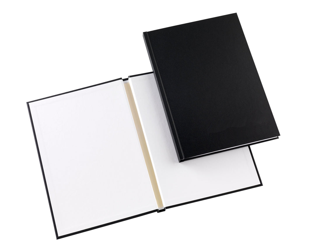 Jalema 1312519 Thermobindemappe, Hardcover, Leinen, Buchbinden, 25mm, Kapazität 200 Seiten, schwarz,
