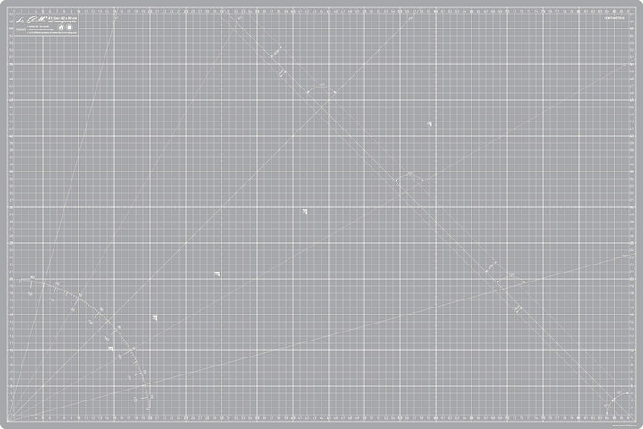 La Canilla Schneidematte A1 Selbstheilend (60x90 cm - 36x24") Cutting Mat Schneideunterlage für Bast
