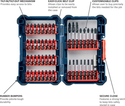 Bosch sdms24 24piece Impact Robust mutteranziehvorrichtung Custom Fall System Set, SDMS48 100 wattsW