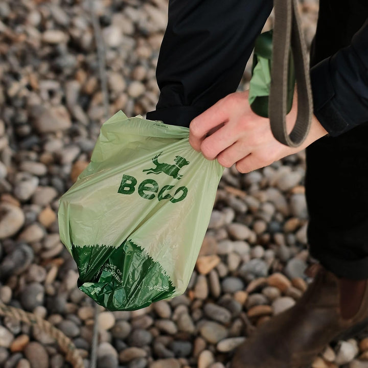 Beco Starke & grosse Kotbeutel – 540 Beutel (36 Rollen mit 15 Stück) – geruchlos – Spenderkompatible