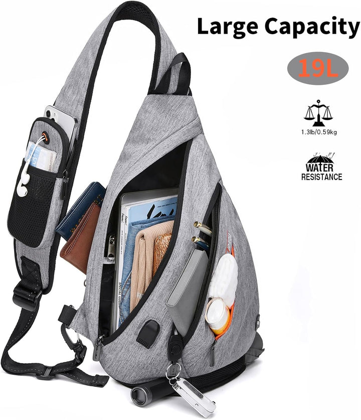 TUDEQU Unisex 758 Tragetasche (1er Pack) L Gray Match Black, L Gray Match Black