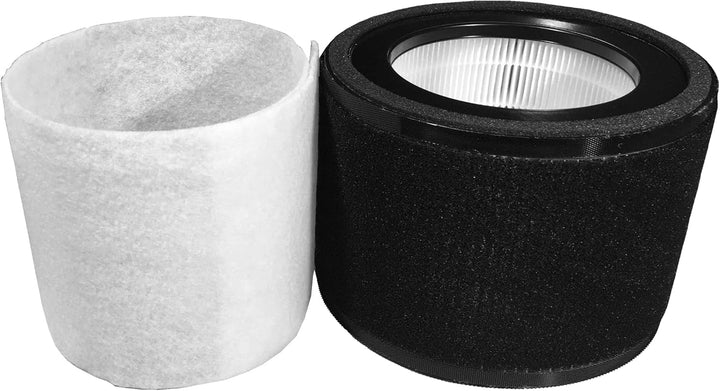Comedes 3-in-1-Partikelfilter für Leitz TruSens Z-2000 mittelgrosser Luftreiniger (2 Stück), 2 Stück