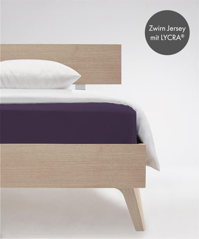 fleuresse Comfort Spannbettlaken (96 % Baumwolle, 4 % Elasthan), mit Rumdumgummizug, Ökotex Standard