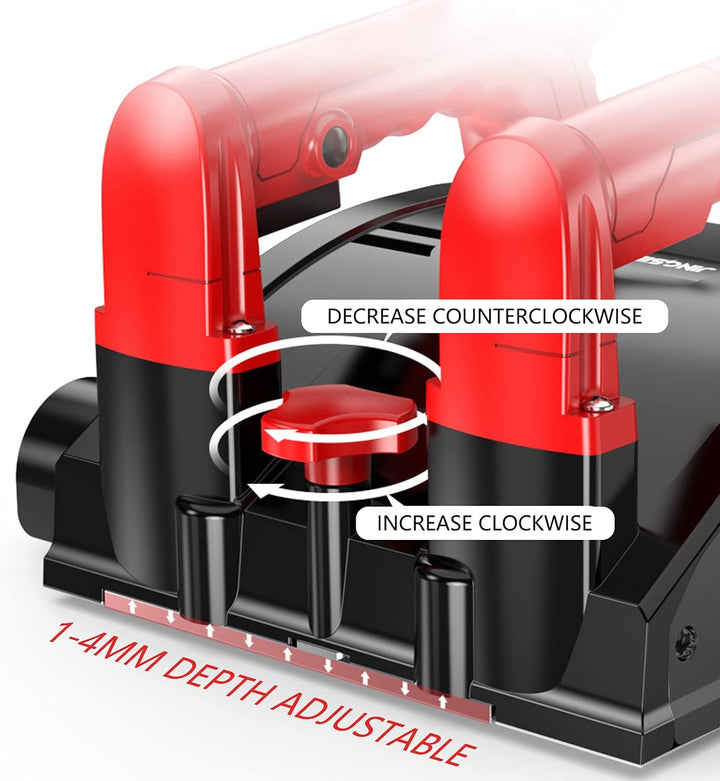 Betonfräse Elektrische Walzenfräse Sanierungsfräse Putzfräse Mauerfräse Betonschleifer Walzen Schlei