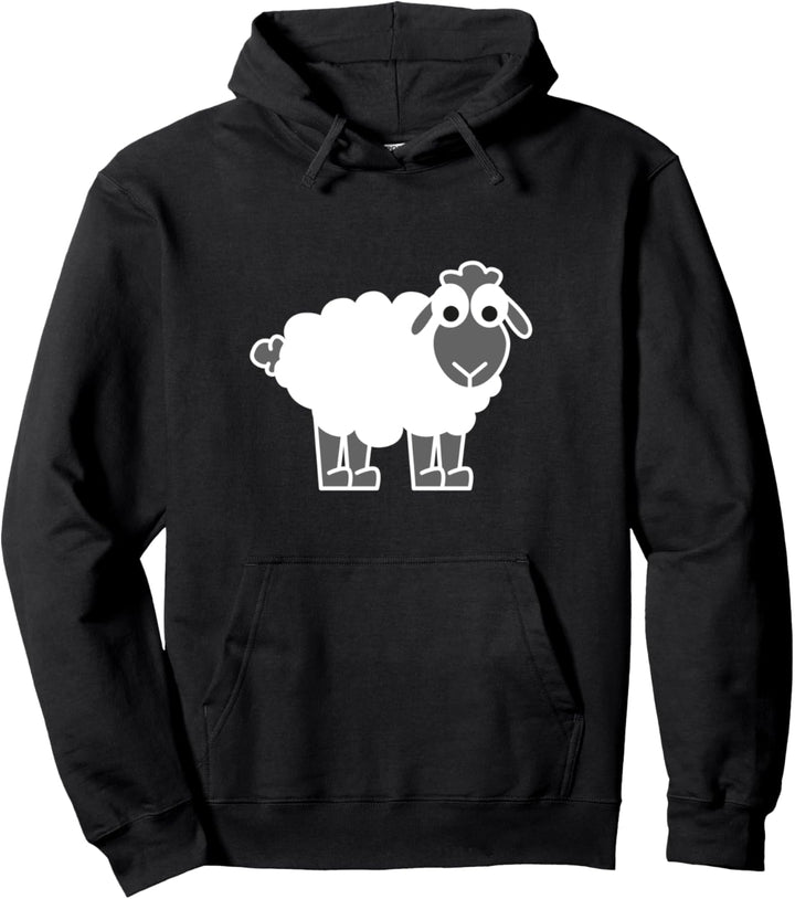 Schäfchen Motiv Schaf Pullover Hoodie
