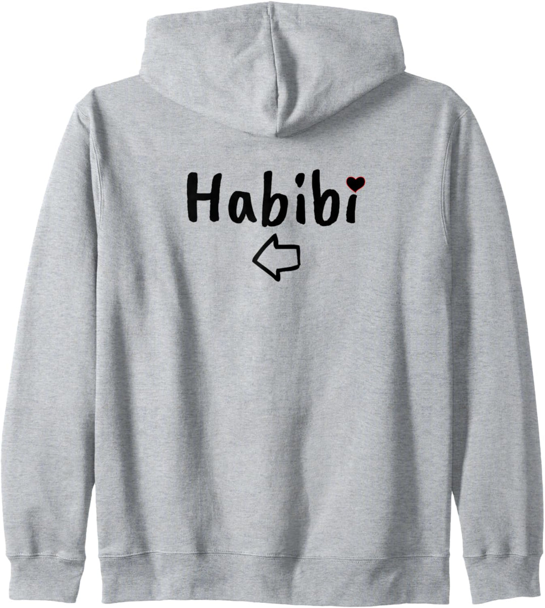 Habibi Passende Paare Damen Kapuzenjacke