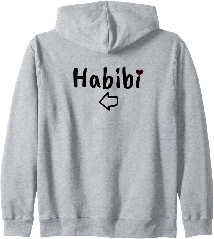 Habibi Passende Paare Damen Kapuzenjacke