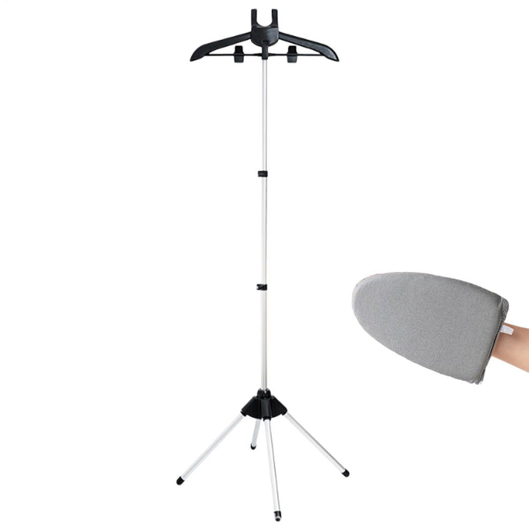Porte-Cintre À Vapeur | Support Repassage Pliable Vertical Avec, Accessoire Pour Vêtements Longs, Ch