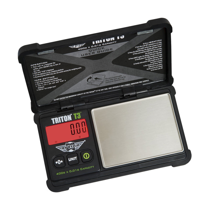 My Weigh T3 400 Triton, digitale Taschenwaage, Schwarz UNT, UNT