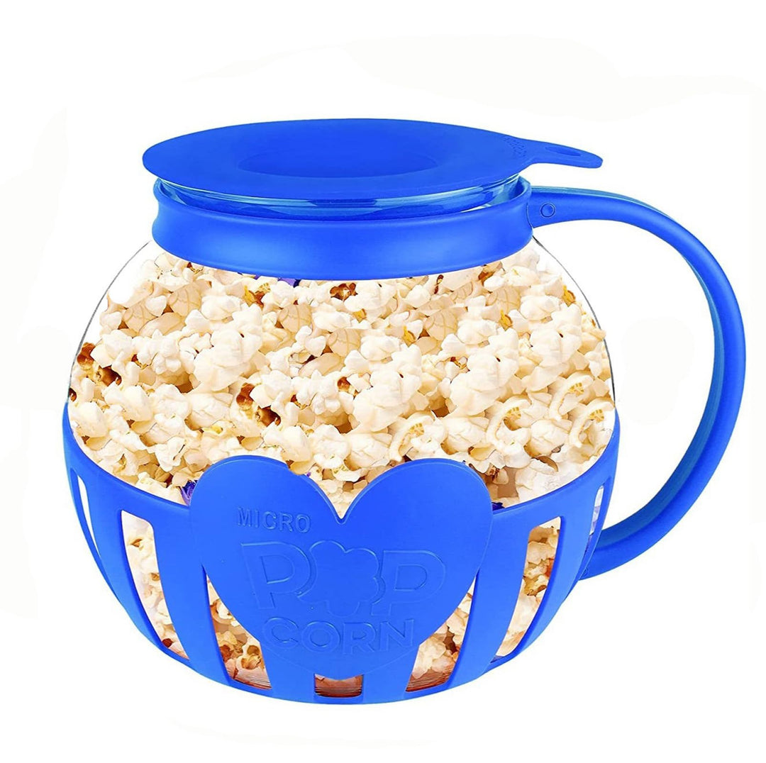 Popcorn Maker, Mikrowellen Popcorn Maker,Borosilikatglas Popcorn Mikrowelle, Spülmaschinenfest, für