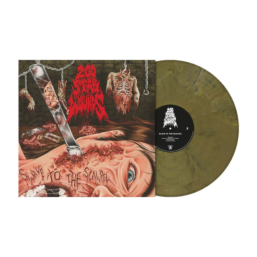 Slave to the Scalpel (RI) (Muddy Olive Brown Marbled Vinyl), Vinyl
