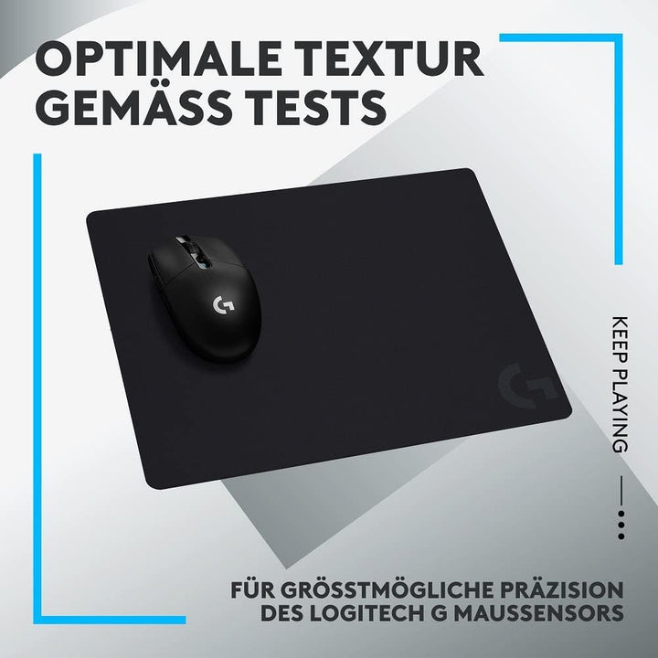 Logitech G G440 Hartes Gaming-Mauspad, optimiert für Gaming-Sensoren, geringe Oberflächenreibung, ru