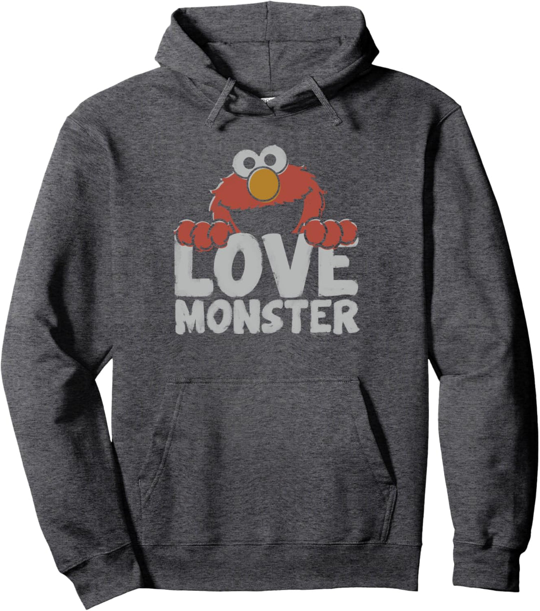 Sesame Street Elmo Love Monster Pullover Hoodie Pullover Hoodie
