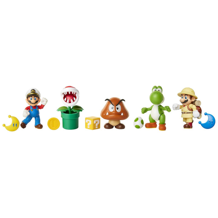 Nintendo Figur (10cm) W3 - Goomba mit Coin