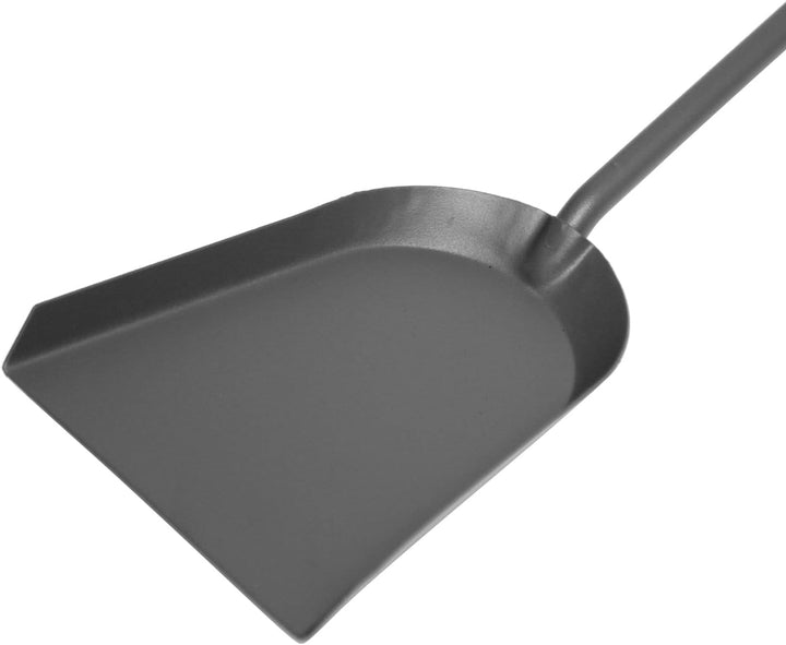 raik Kaminbesteck Set Gustav 3-teilig inkl. Rindsleder Ofenhandschuh anthrazit Kamingarnitur mit Hol