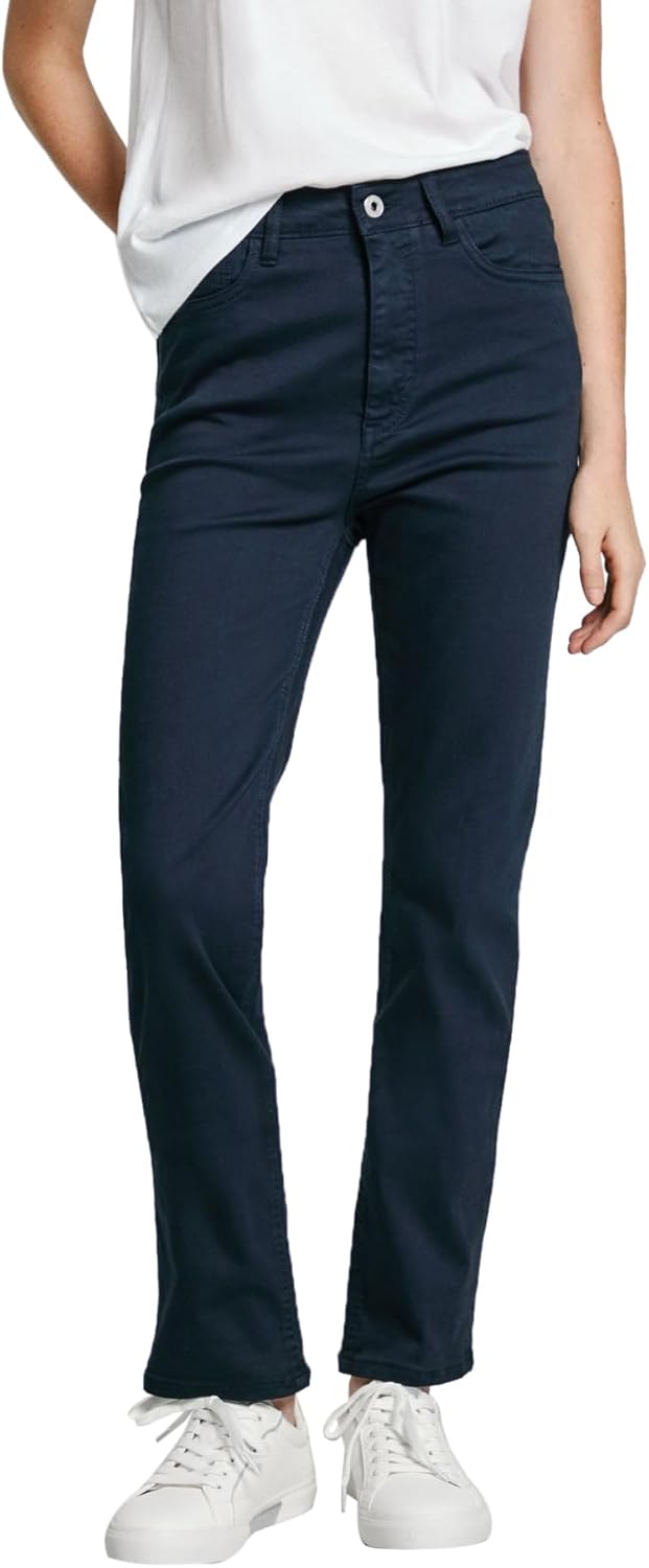 Pepe Jeans Damen Tessa Hose 24W / 30L Blau (Dulwich Blue), 24W / 30L Blau (Dulwich Blue)