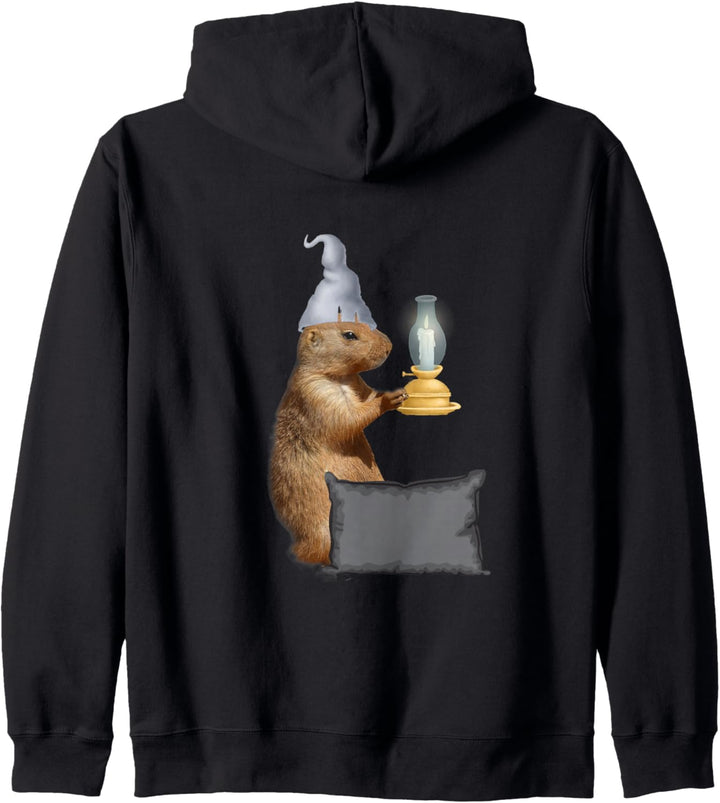 Murmeltiere Nachthemd Schlafanzug Pyjama Nachtlicht Kapuzenjacke