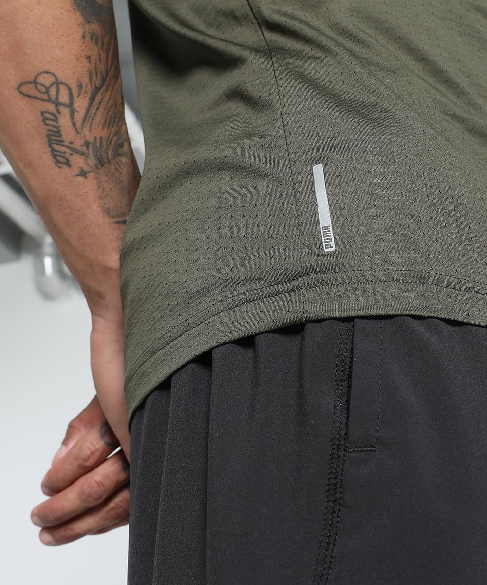 PUMA Herren Shirt, S Dark Olive, S Dark Olive