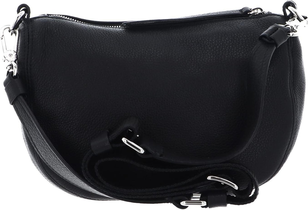 Abro Leather Dalia Crossbodybag Mina Black/Nickel