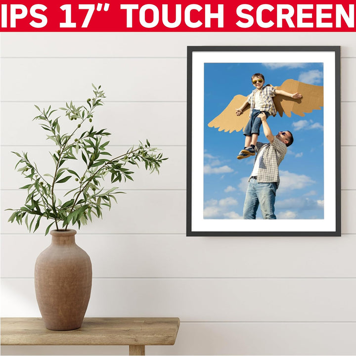 Agfa Photo - Bilderrahmen Realview 17' 17 Zoll mit WLAN, 17 Zoll mit WLAN