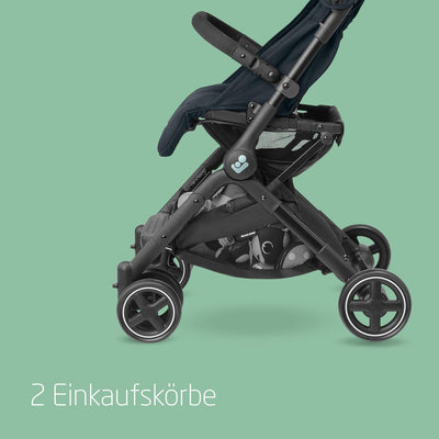 Maxi-Cosi Lara2 Kinderwagen, 0–4 Jahre, 0–22 kg, federleichter, kompakter Buggy, 3 Liegepositionen,