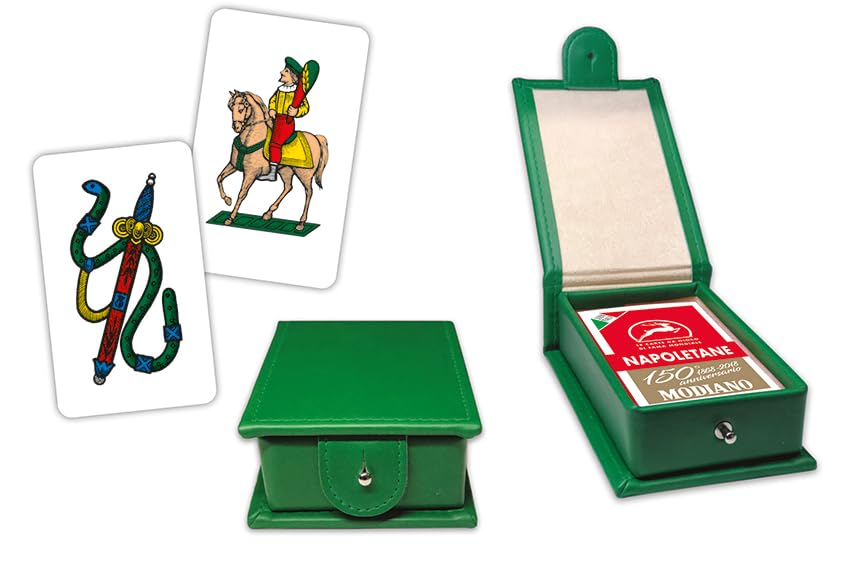 Modiano - 30501081 Etui aus Kunstleder für Spielkarten