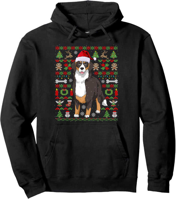Ugly Christmas Berner Sennenhund Weihnachten Hunde Geschenk Pullover Hoodie