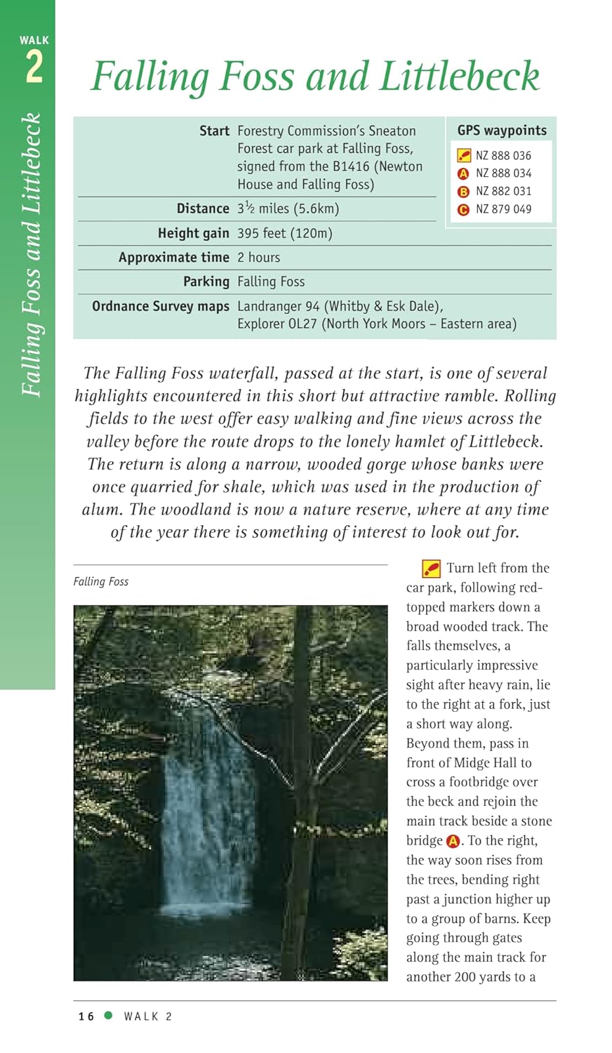 North York Moors (Pathfinder Guide), Taschenbuch