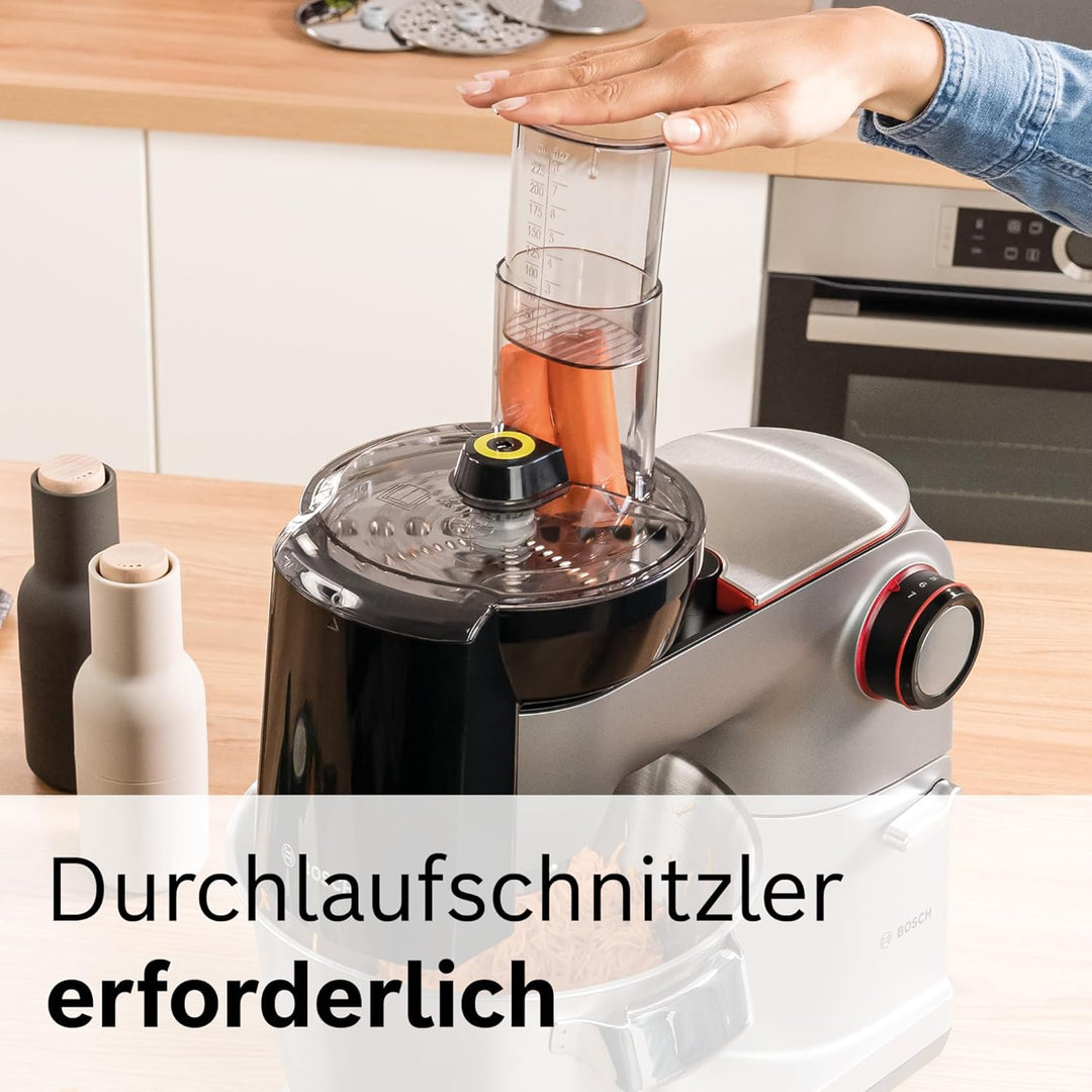 Bosch Asia-Gemüse-Scheibe MUZ9AG1, für feine Gemüsestreifen, robust, gehärtete und geschliffene Schn