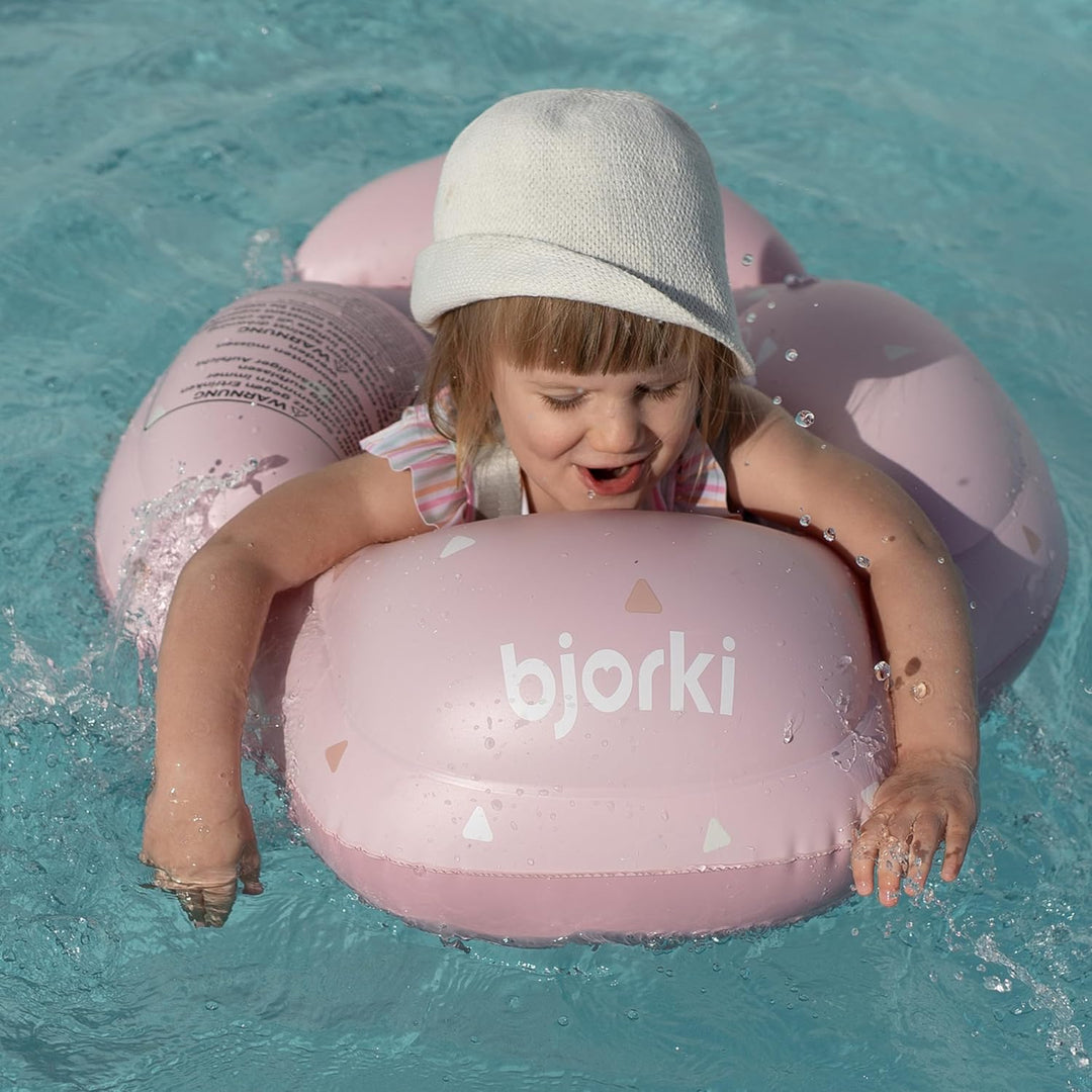BJORKI® Schwimmring Baby – Stabil & sicher auf dem Wasser – Mitwachsender Schwimmreifen ab 6 Monate