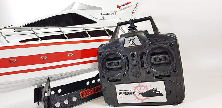 Amewi 26005 Atlantic L 73cm R/C Speedboot Yacht Atlantik inkl. Fernbedienung