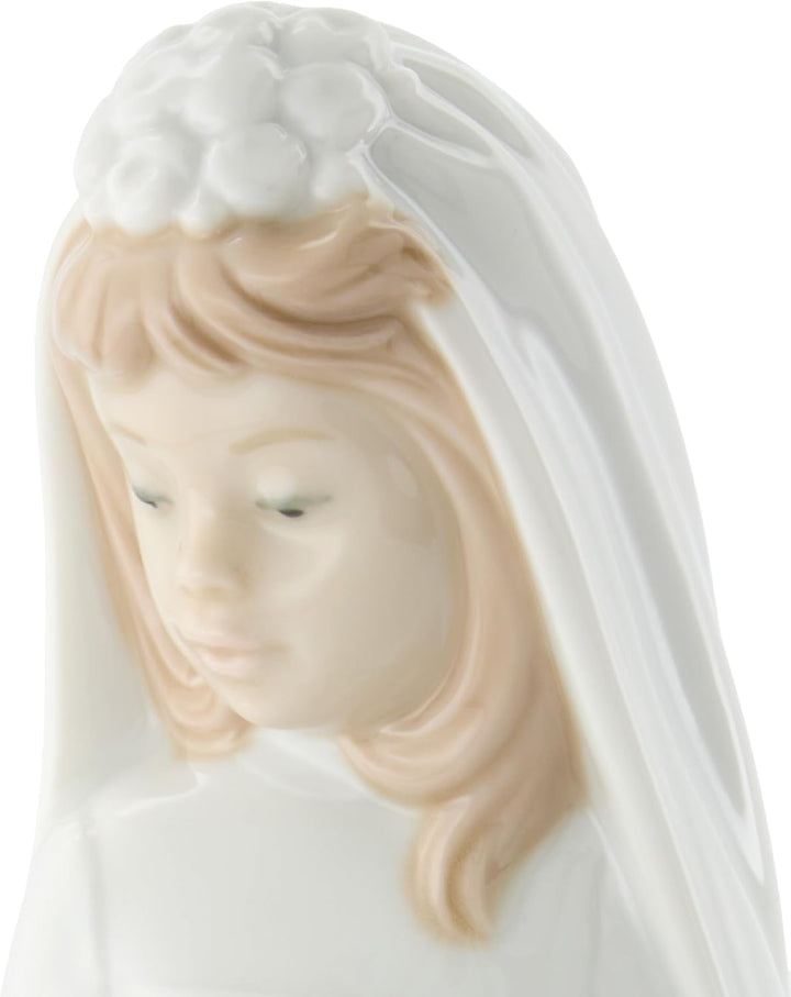 NAO Mädchen betend Porzellanfigur Kommunion