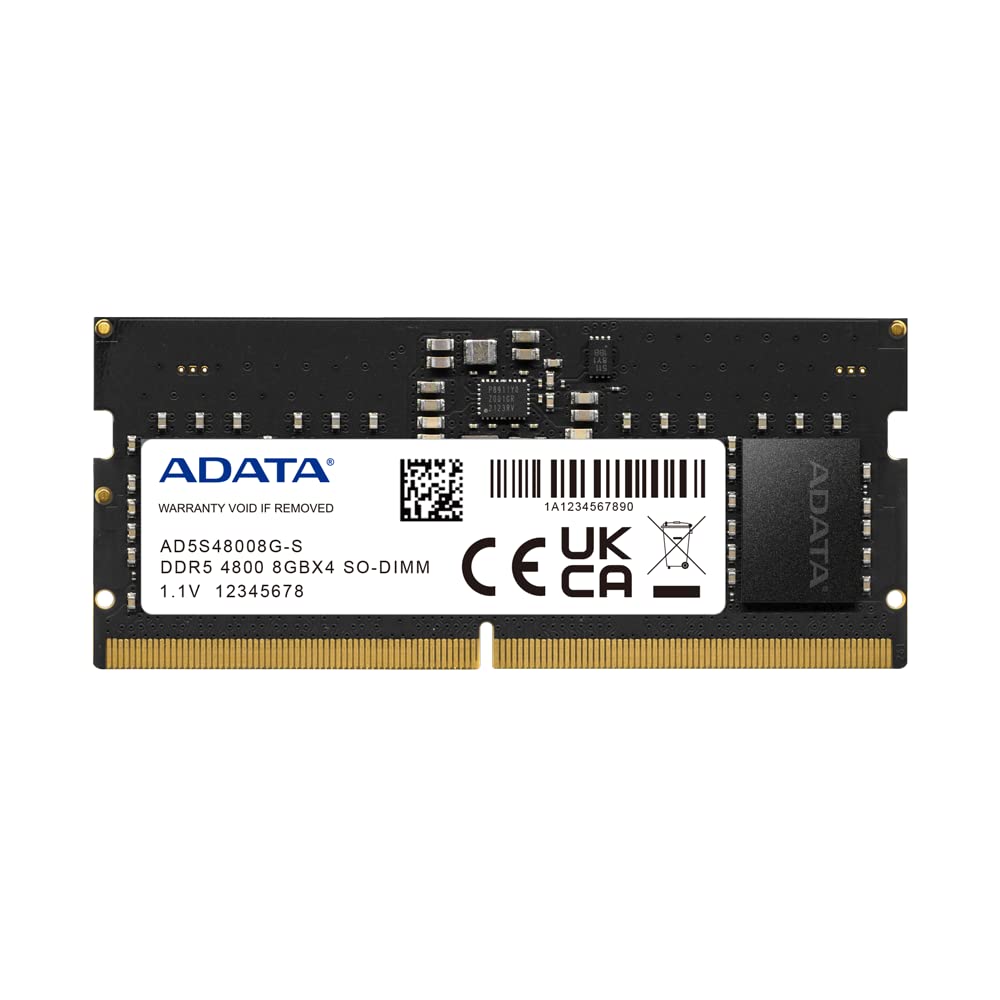 ADATA RAM AD5S48008G-S SO DIMM 8GB 4800Mhz DDR5 One size