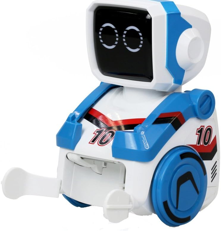 Silverlit Ferngesteuerter Roboter mit LED-Leuchtaugen Blau Spielzeugroboter