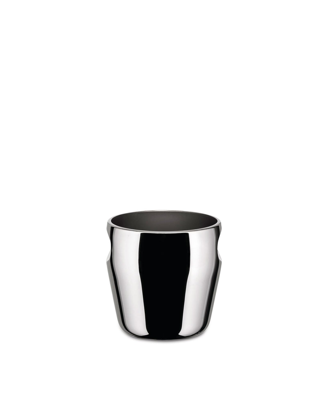 Alessi Eiseimer, Edelstahl, schwarz, 21 x 15 x 14 cm
