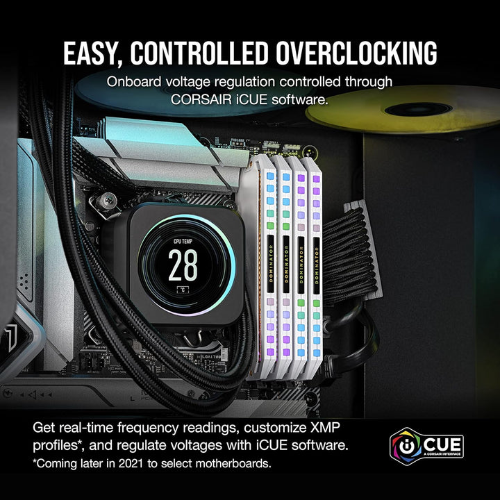 Corsair Dominator Platinum RGB DDR5 RAM 64GB (2x32GB) 5600MHz CL40 Intel XMP iCUE Kompatibel Compute