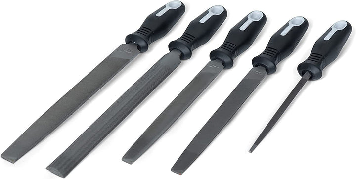 Crescent Nicholson 22040HNNN Allzweck-Dateiset mit Ergonomischen Griffen, 5 Stücke